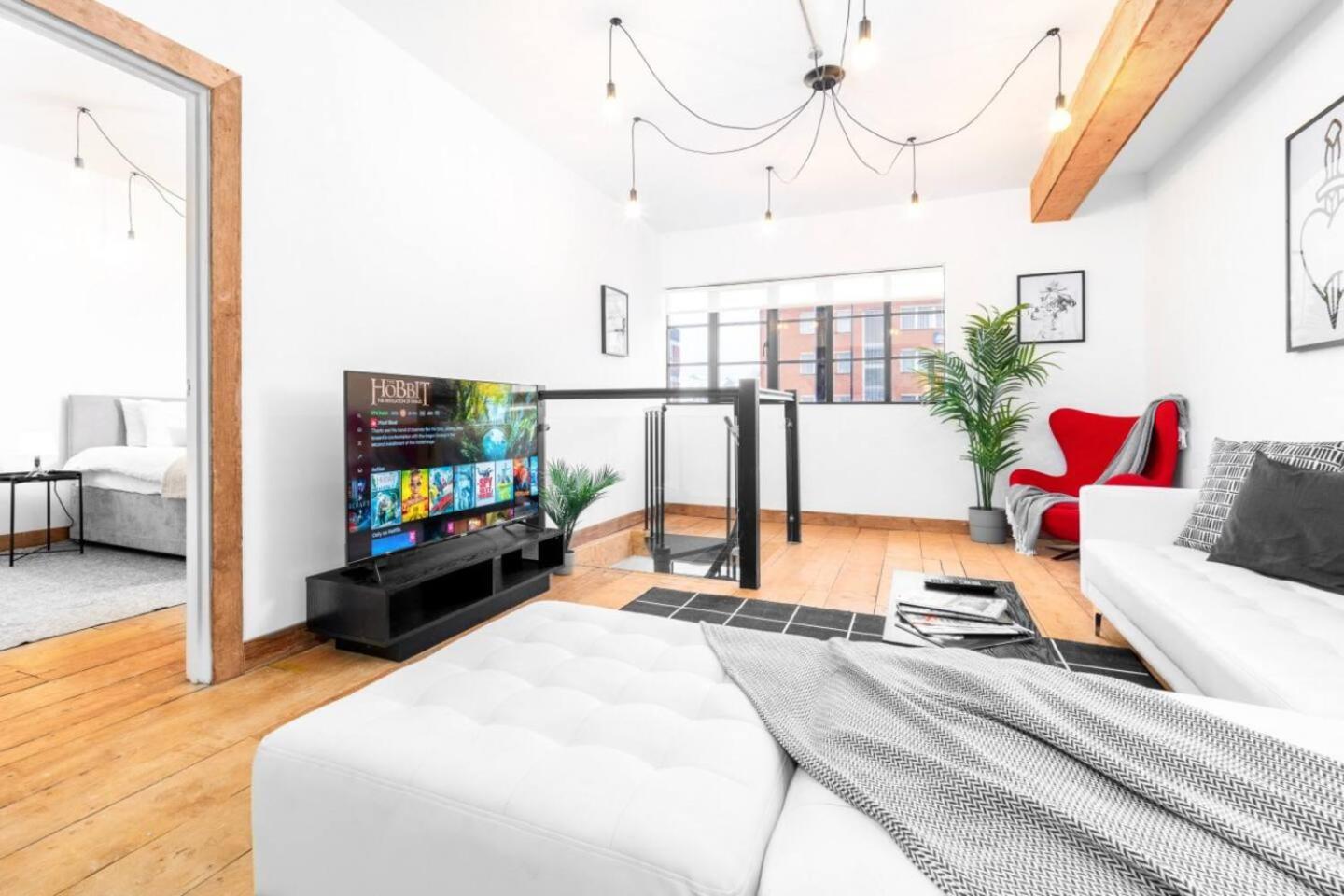 Loft Style Apartment - Near City Centre - Smart Tv- Wifi - Parking - Top Rated - 3Nt Birmingham Exterior photo